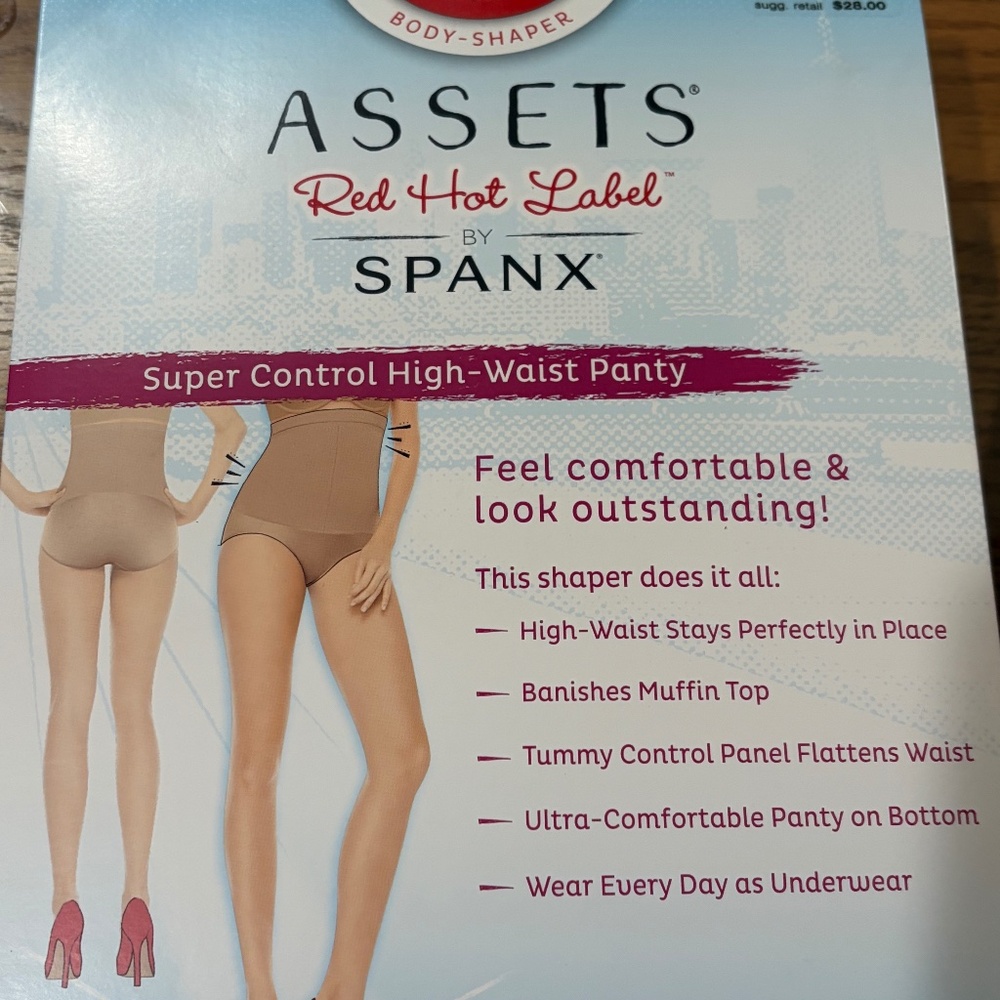 NIP Spanx Body Shaper Super Firm Control High Waist Panty size 6 F Tummy Control - Picture 2 of 8